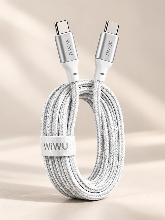 WiWU Essen Wi-C101 — универсальный кабель USB-C для смартфонов, планшетов и ноутбуков - 