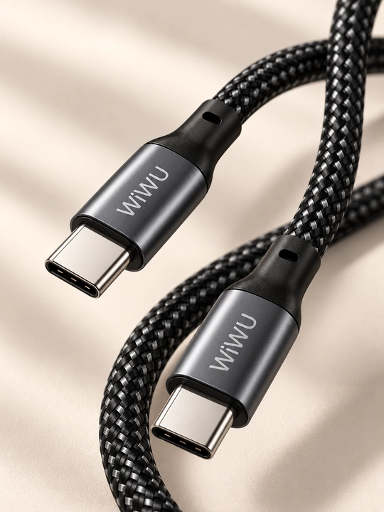 WiWU Essen Wi-C101 — универсальный кабель USB-C для смартфонов, планшетов и ноутбуков