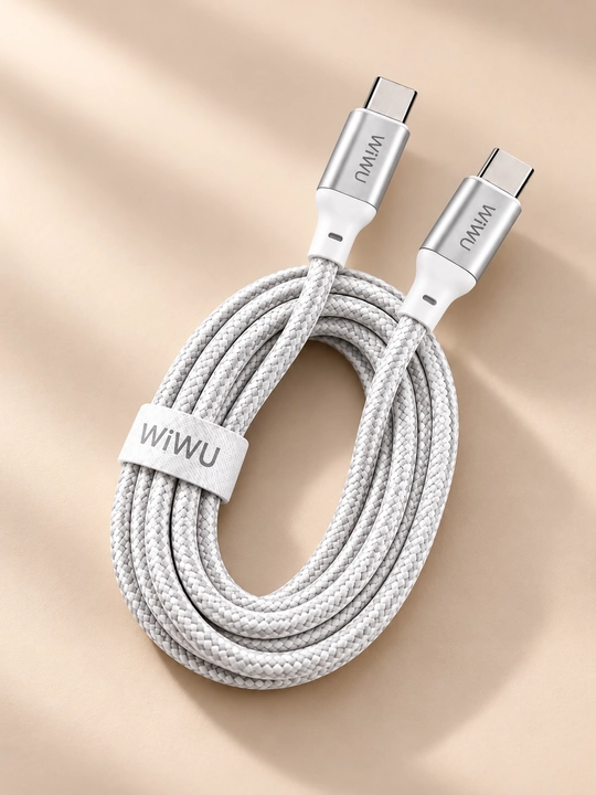 WiWU Essen Wi-C101 — универсальный кабель USB-C для смартфонов, планшетов и ноутбуков