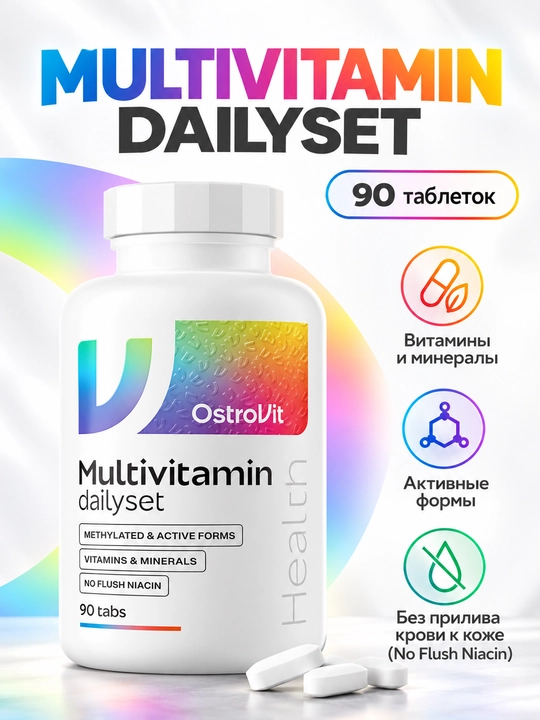 OstroVit Multivitamin dailyset (90 tabs) - 