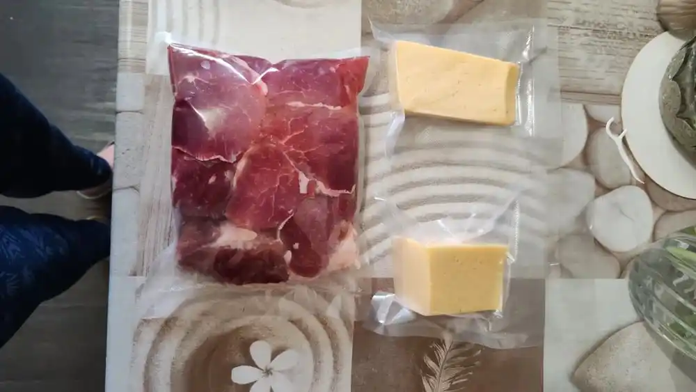 Vakumator, vakum paket yopishtirgich, 50 paket, qadoqlash mashinasi, oshxona uchun