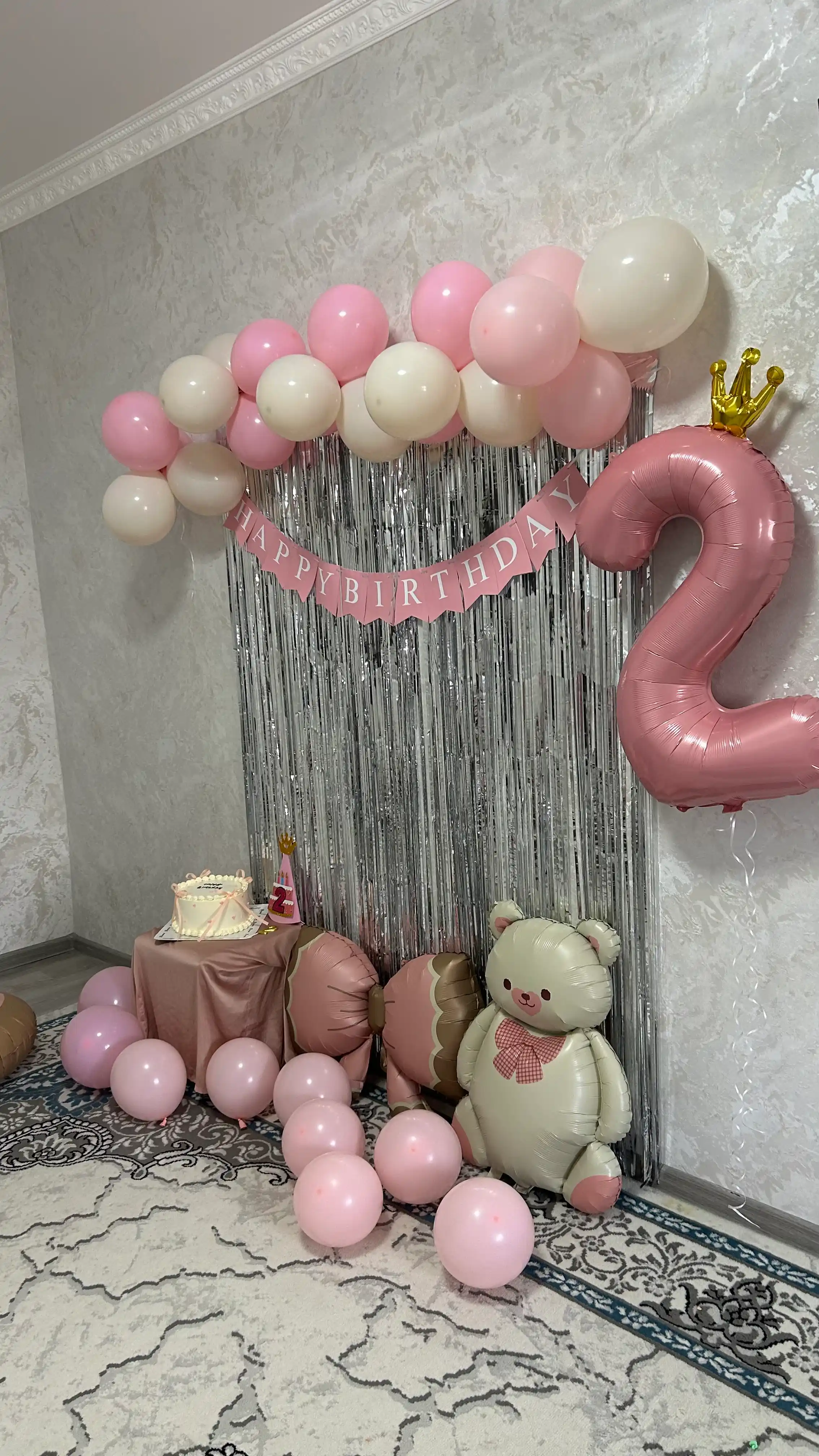 Гирлянда Happy Birthday баннер для украшения дня рождения, декор для праздника