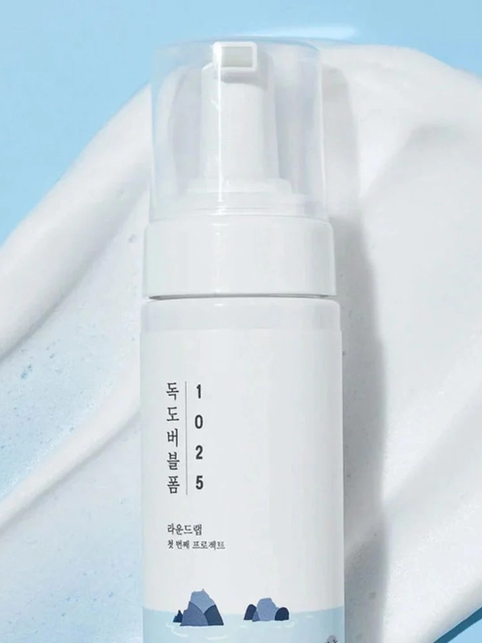 Round Lab 1025 Dokdo Bubble Foam Очищающая пенка для умывания с морской водой, 150 мл