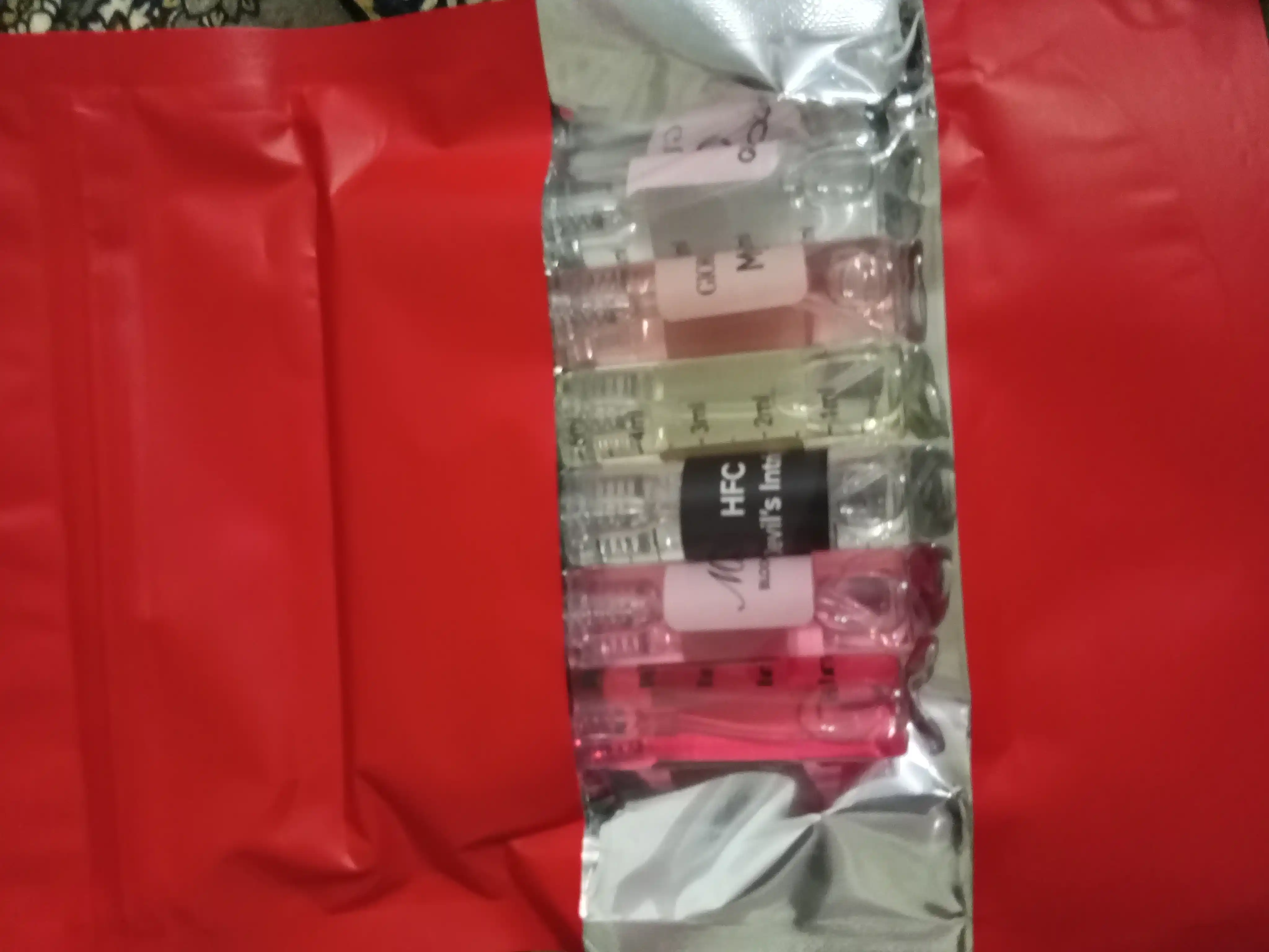 Набор духов для женщин Gucci Flora, Miss Dior, Devil's Intrigue, Libre, Lost Cherry, 6 в 1
