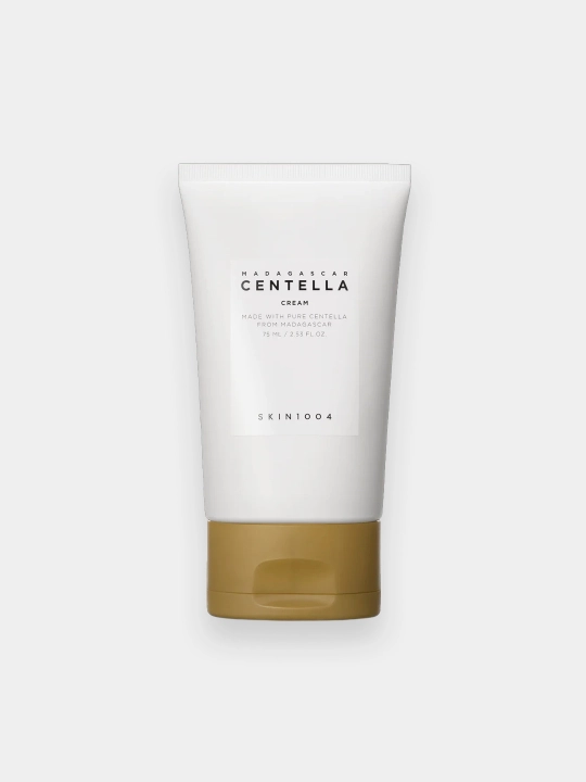 Yuz uchun tsentelli tinchlantiruvchi krem Skin1004 Madagascar Centella Cream, 75 ml - 