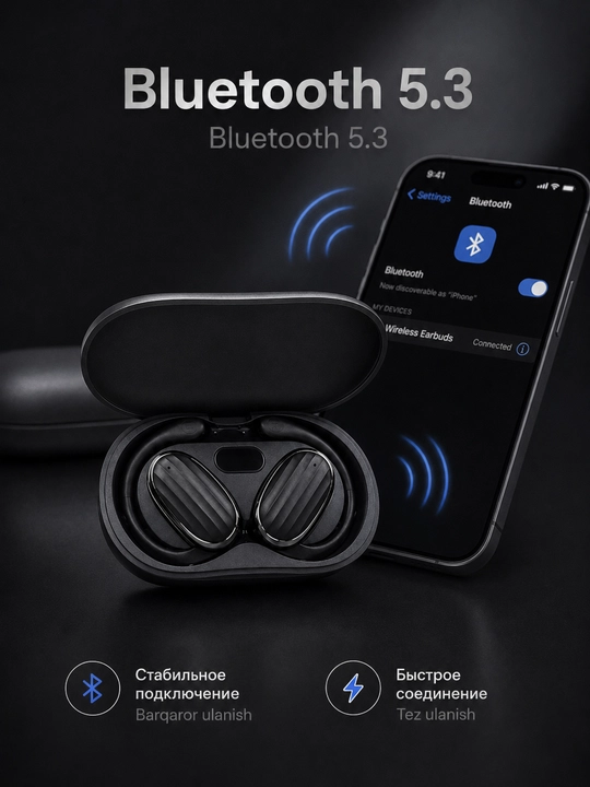 Simsiz sport quloqchinlari Bluetooth quloqchinlar, TWS quloqchinlar