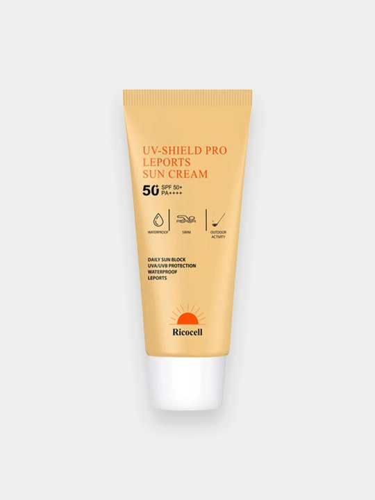 Quyoshdan korlovchi krem Ricocell UV-Shield Pro Leports Sun Cream SPF50+ PA++++, 70 ml - 