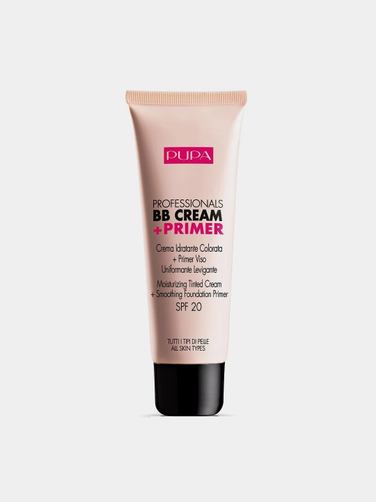 PUPA Professionals BB Cream + Primer, ayollar uchun 50 ml - 