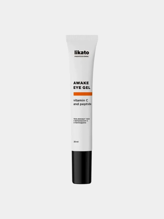Likato Awake Eye Gel Vitamin C and Peptide, гель для зоны вокруг глаз, унисекс 20 мл - 