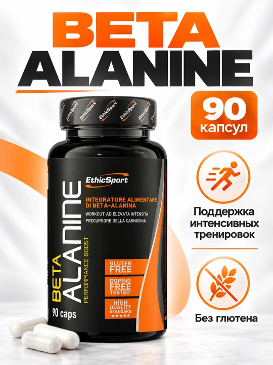 EthicSport Beta-Alanine, 90 kapsula - 