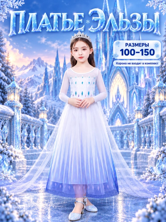 Qizlar uchun liboslar va kostyumlar: Lady Bug, Elza, Jasmin, Malika Safiya, K-pop Hunter X - 