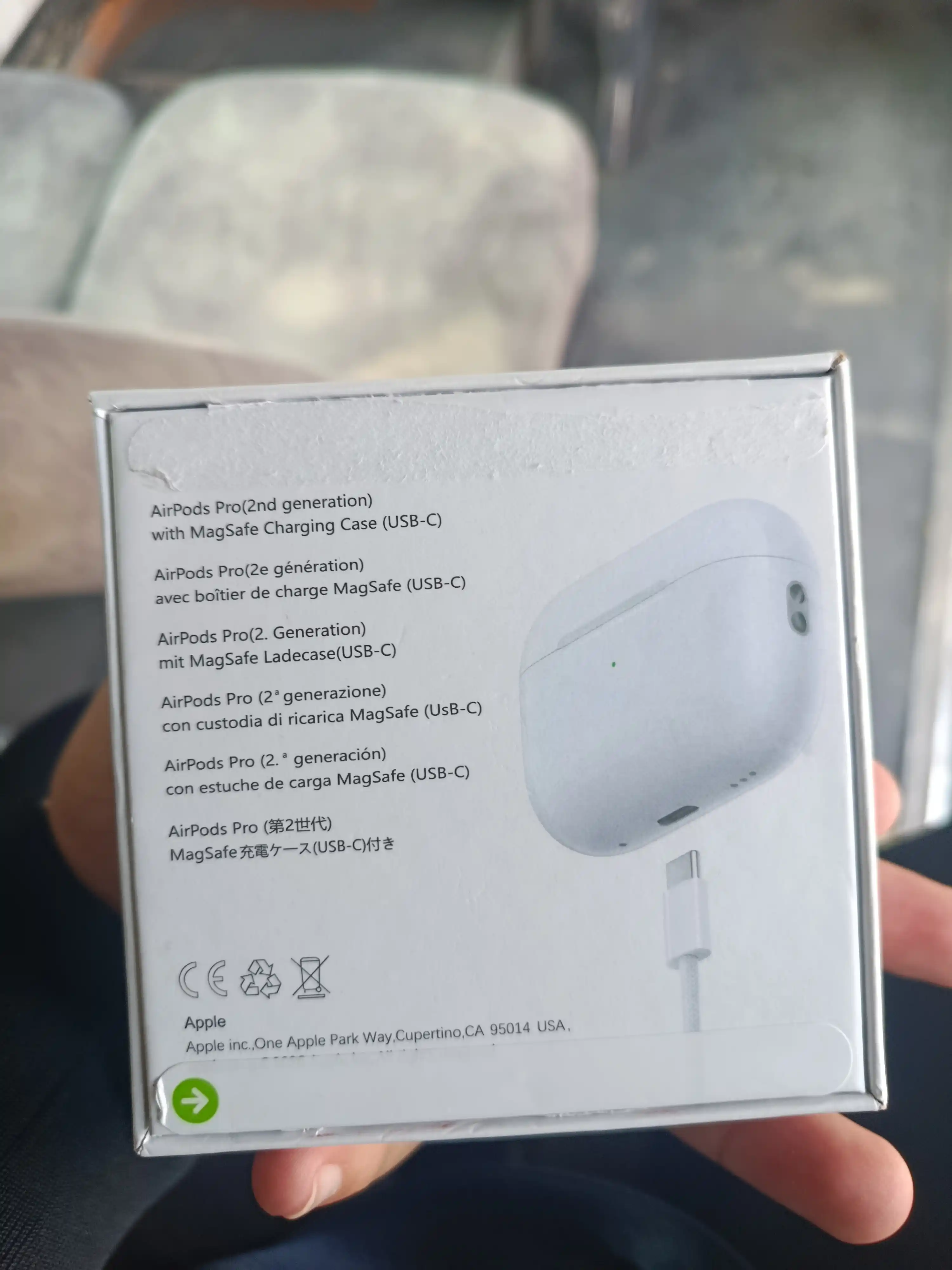Simsiz quloqchinlar Pods Pro 2 ANC bluetooth naushnik Shovqinni kamaytirish funksiyasi bor