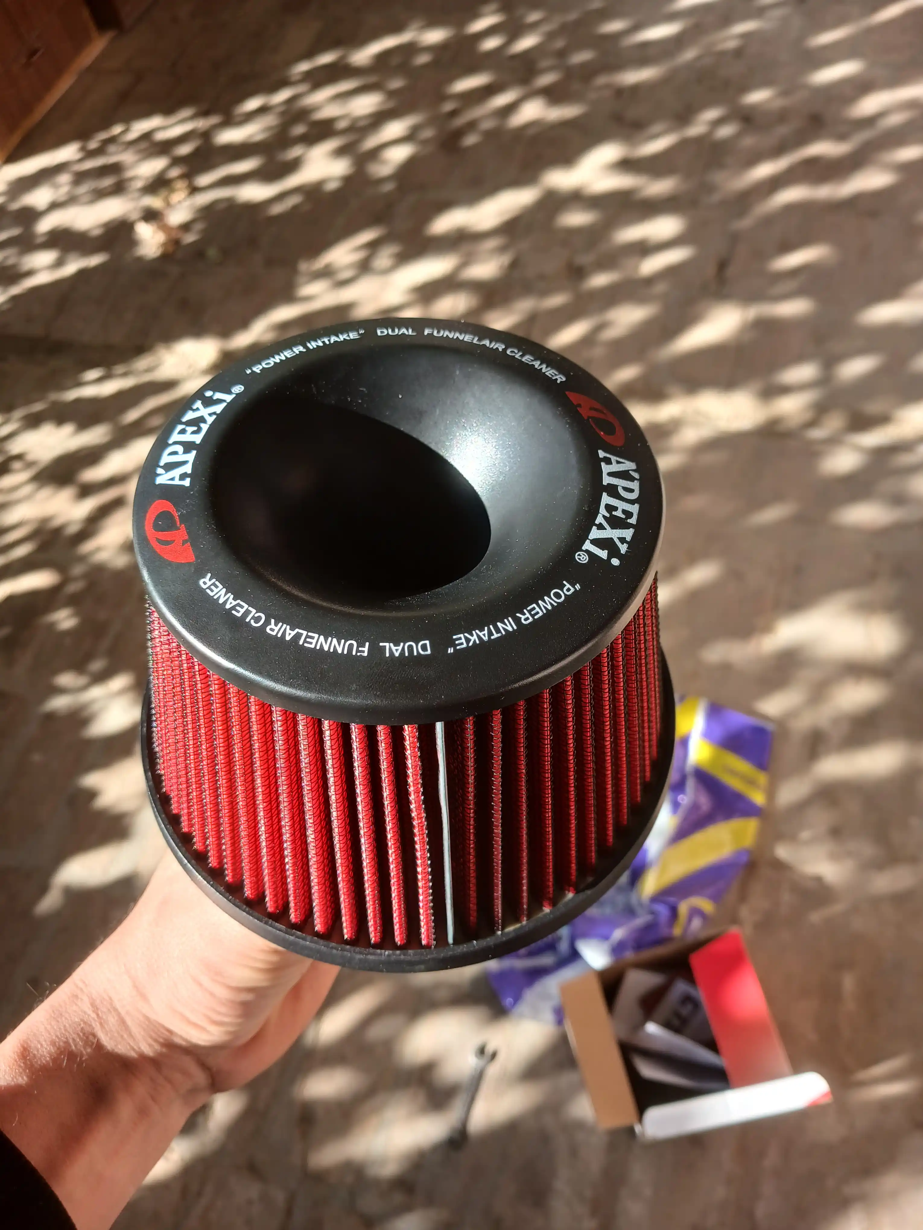 Apexi nol qarshilikli filtr, adapter bilan
