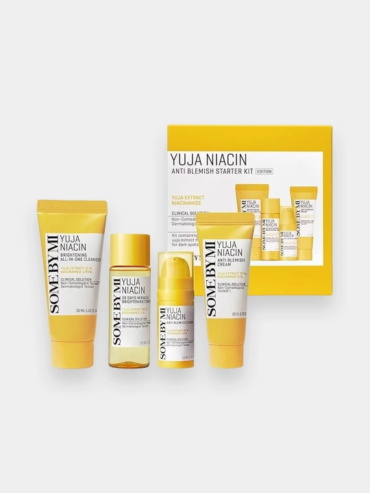 Набор уходовой косметики Some By Mi Yuja Niacin Starter Kit - 
