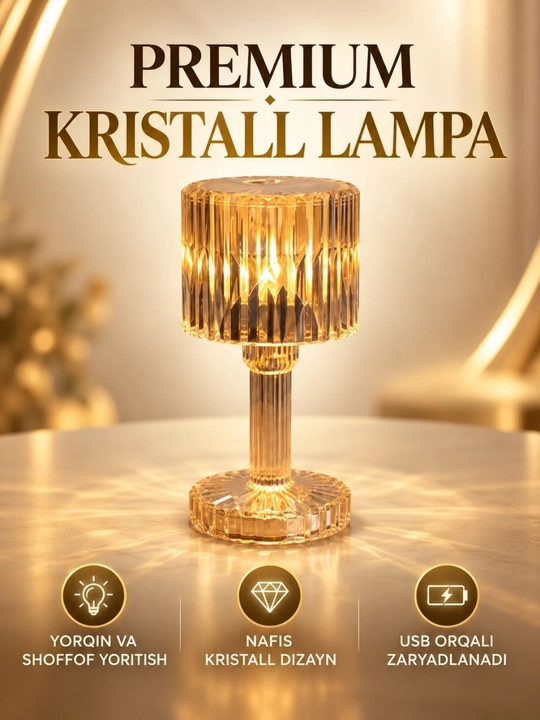 Kristal lampa - 
