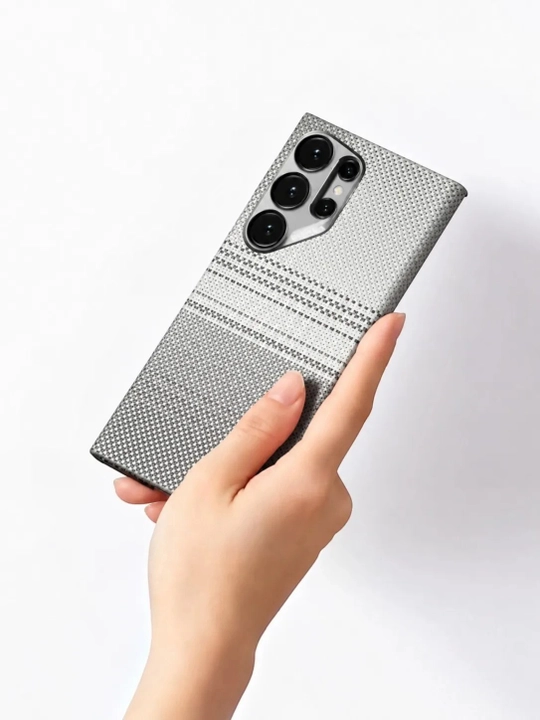 Samsung Galaxy  uchun PITAKA uslubidagi chexol, karbon teksturali, yupqa, himoya g‘ilofi - 
