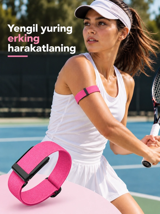 WHOOP biceps uchun sport remeshogi, turli ranglarda