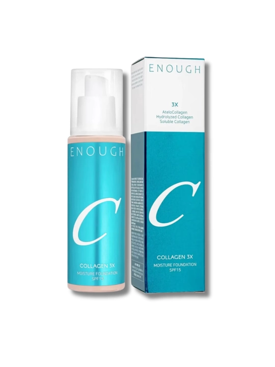 Namlantiruvchi tonal krem ENOUGH Collagen 3X Moisture Foundation, SPF 15, 100 g, 21N - 