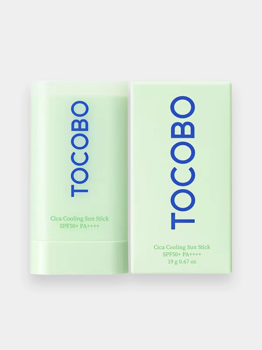 Солнцезащитный стик Tocobo Cica Cooling Sun Stick SPF50+ PA++++, 19 г - 