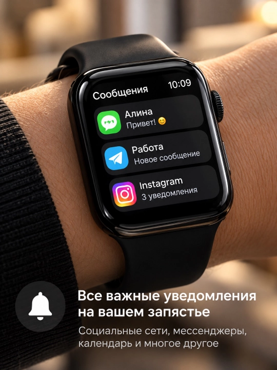 Aqlli soat, Bluetooth qo‘ng‘iroqlar, sport va simsiz zaryad, smart watch 3 remeshokli