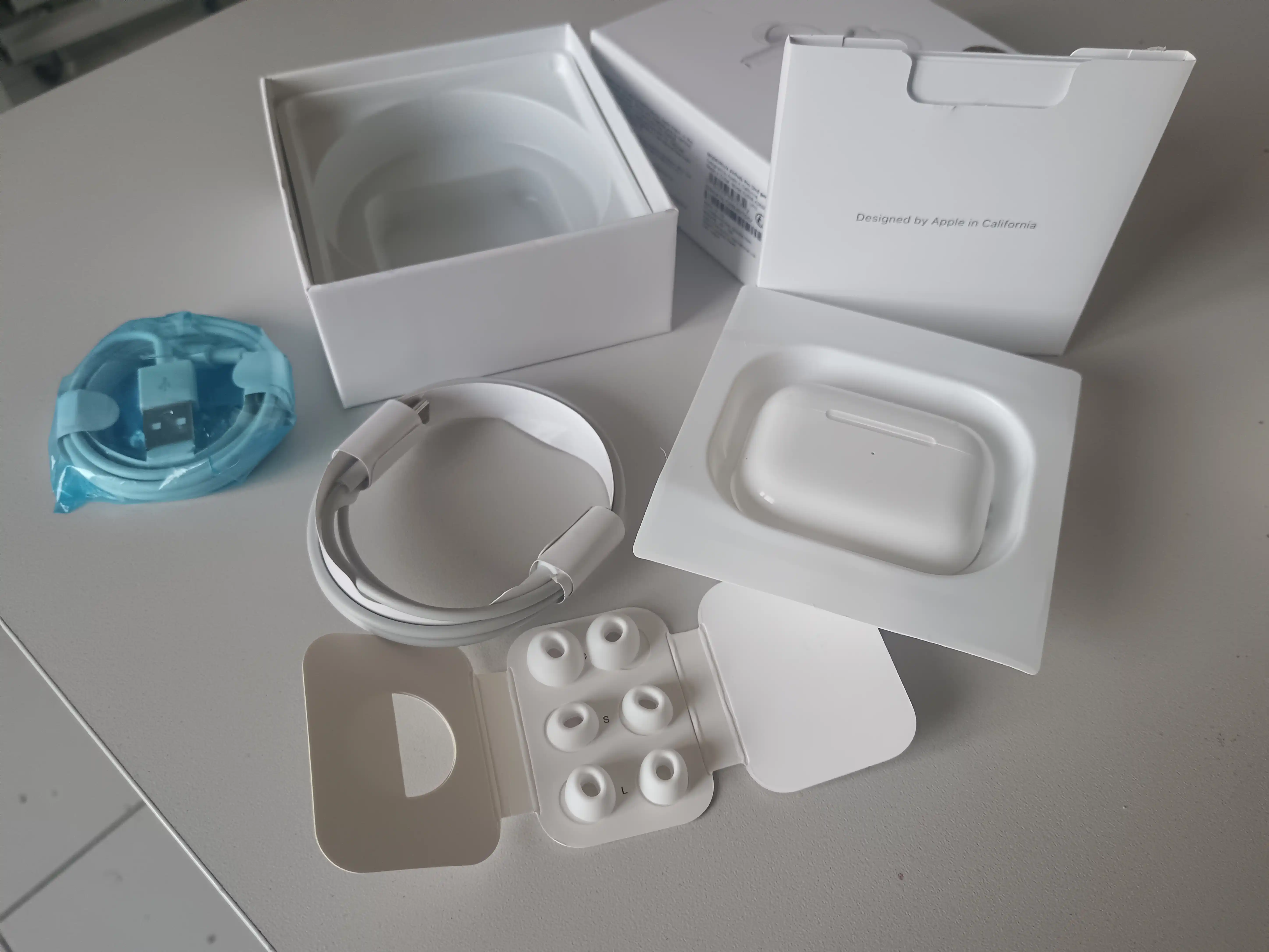 Simsiz quloqchin Pods Pro 2, sensorli, iPhone va Android uchun naushnik