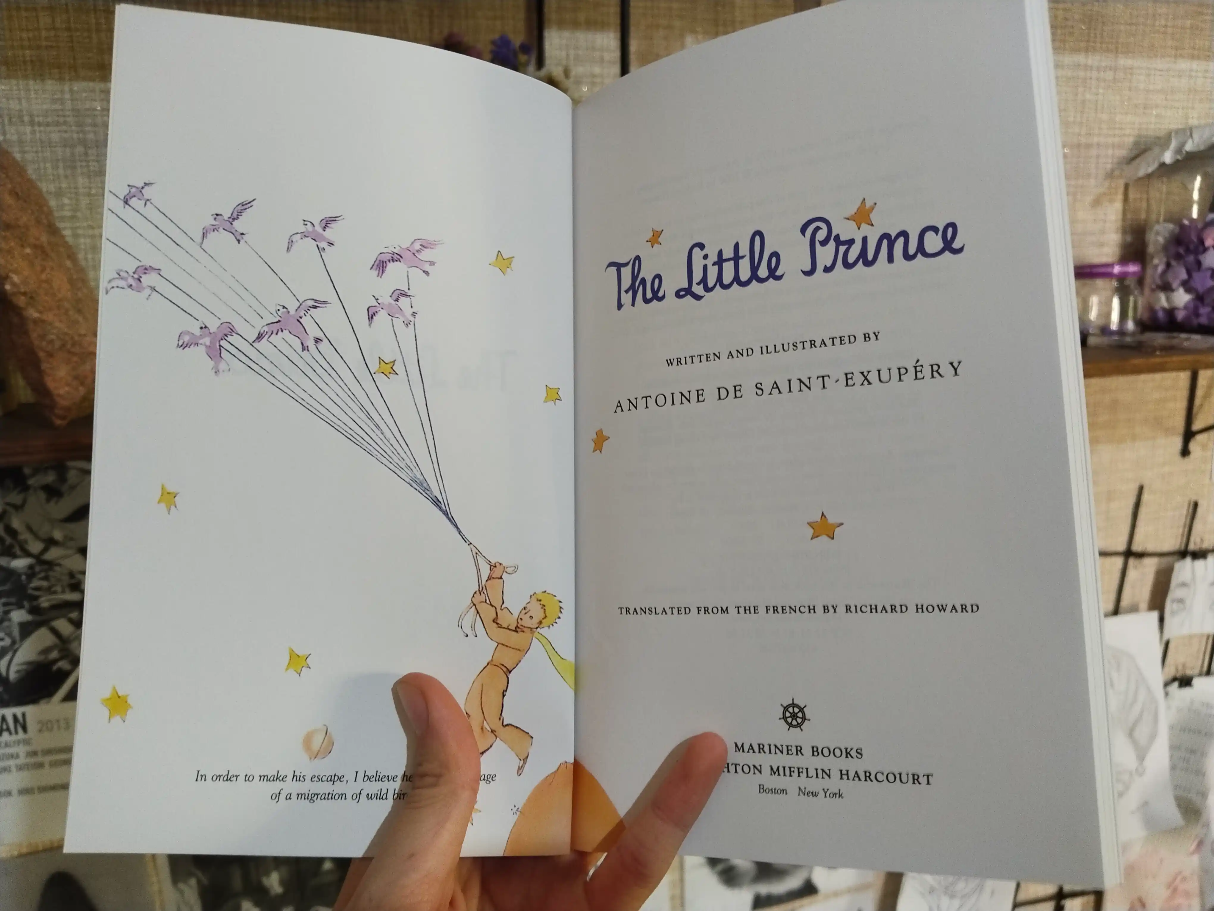 The little prince, Antoine De Saint-Exupery