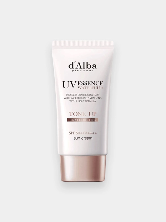 Солнцезащитный крем d'Alba Waterfull Tone-Up Sun Cream SPF50+ PA++++, 50 мл - 