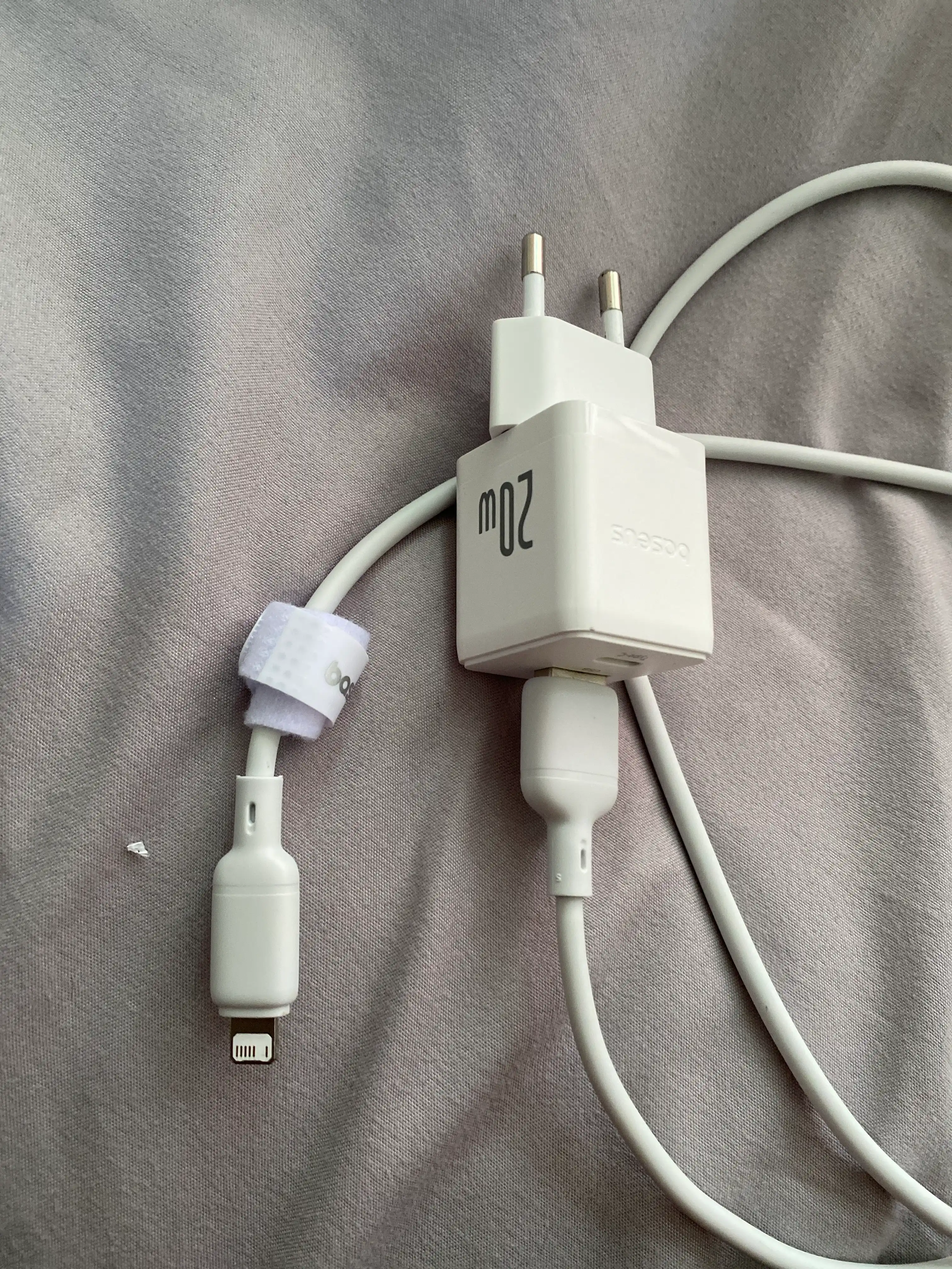 Universal zaryadlash qurilmasi Baseus Palm Fast Charger C+U, 20 Vt zaryadchik