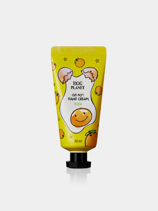Daeng Gi Meo Ri Egg Planet Yuja qo‘l kremi, yuzu ekstrakti qo‘shilgan qo‘l kremi, 30 ml - 