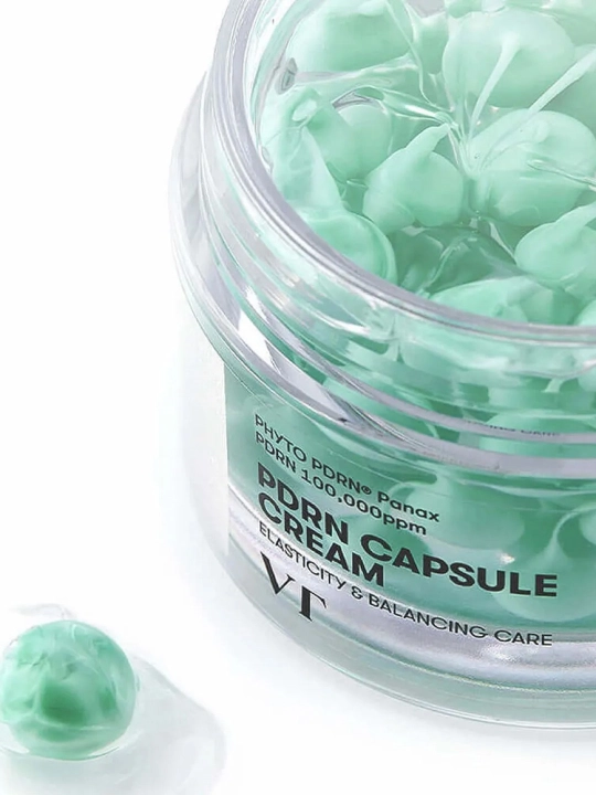 VT Cosmetics PDRN Capsule Cream 100 Увлажняющий капсульный крем для лица, 50 мл