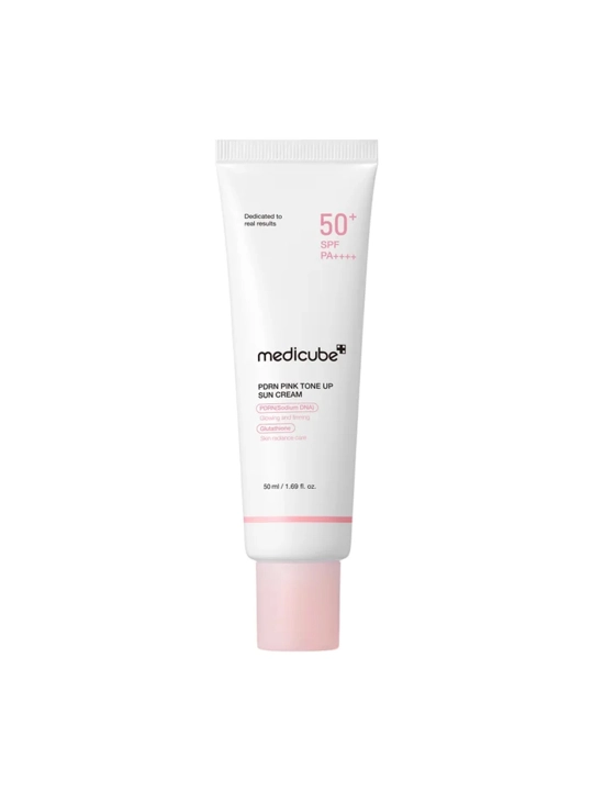 Солнцезащитный крем Medicube PDRN Pink Tone Up Sun Cream, 50 мл - 