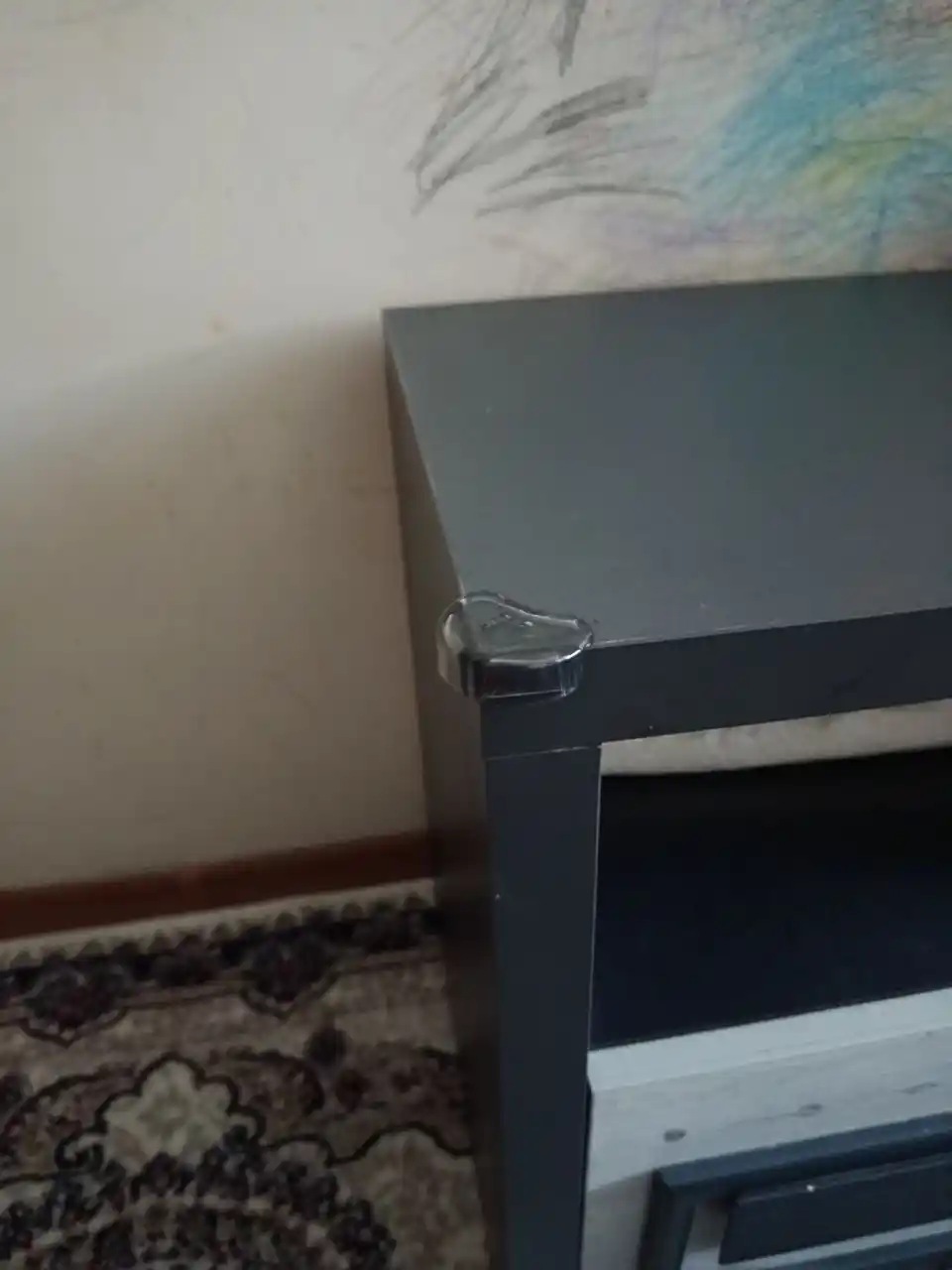 Защитные накладки на углы, силиконовые, защита на угол стола, 4 шт