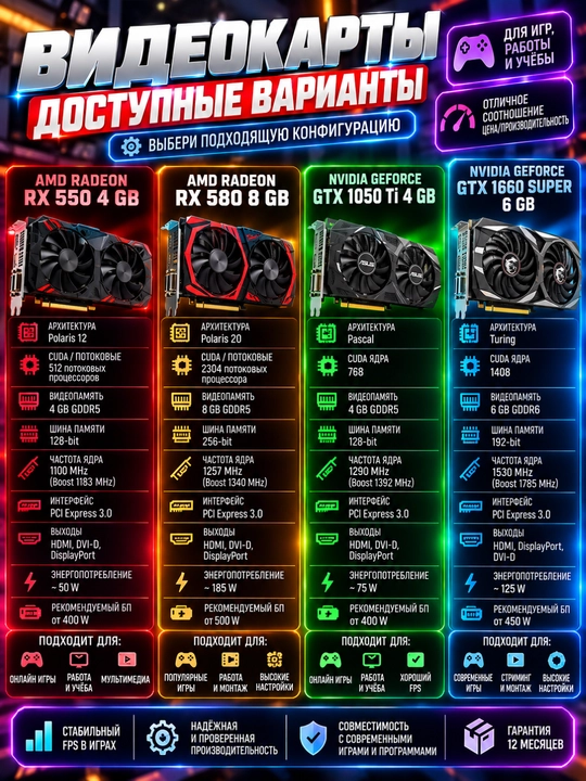 Игровой компьютер с процессором Core i7, 8 ГБ ОЗУ, 512 ГБ SSD, Ge Force GTX 1660 s