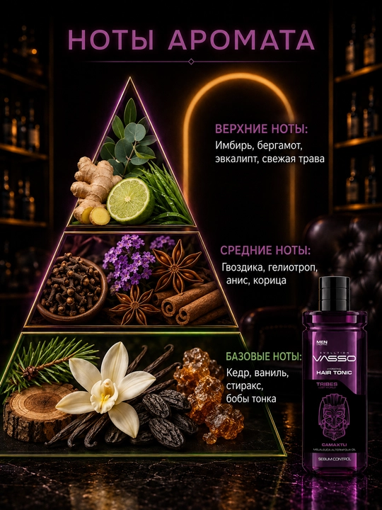 VASSO Hair Tonic Sebum Control — тоник для жирных волос