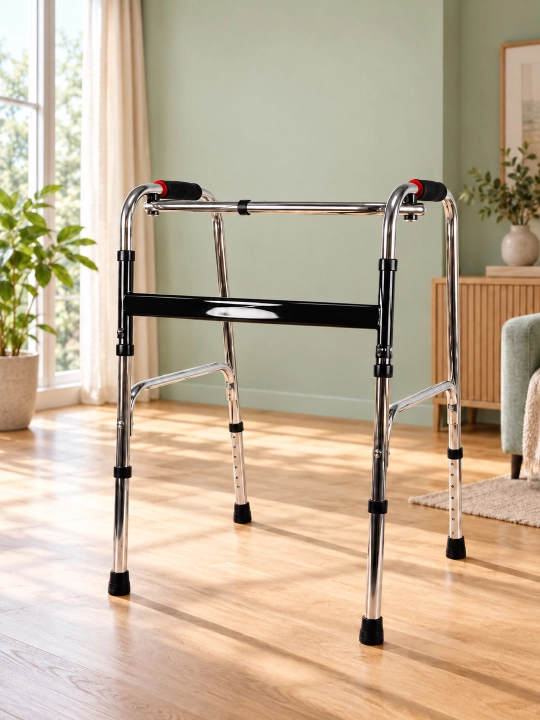 Xadenok kattalar va keksalar uchun, g‘ildirakli rollator, o‘rindiqli yurish tayanchi - 
