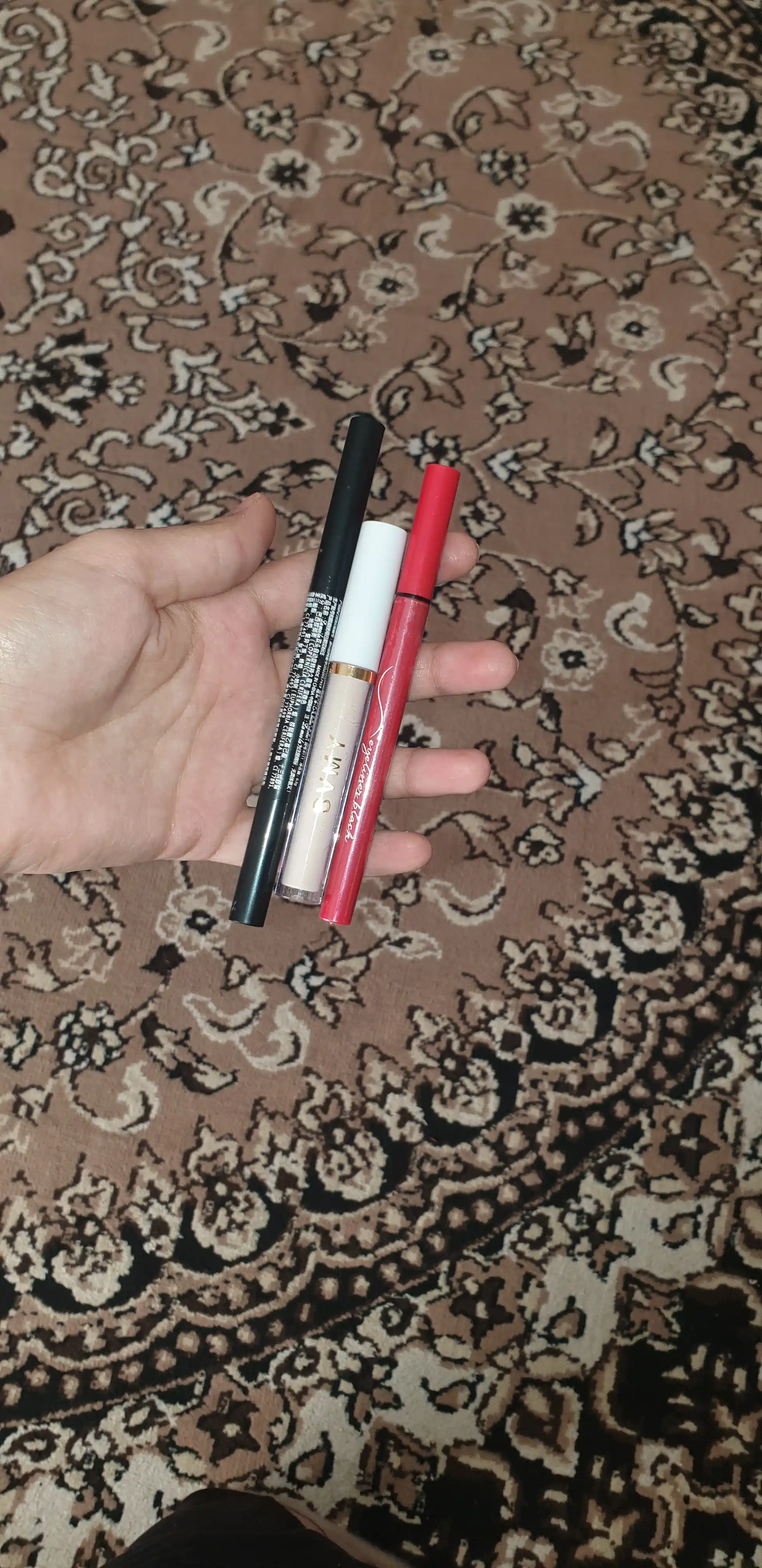 SVMY Professional Makiyaj Seti 3 in 1 — Padvodka, Qosh Qalami & Konsiler To‘plami