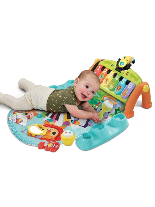 VTech 5-si-1 da Toucan Tunes, развивающий музыкальный коврик для малышей, 0+