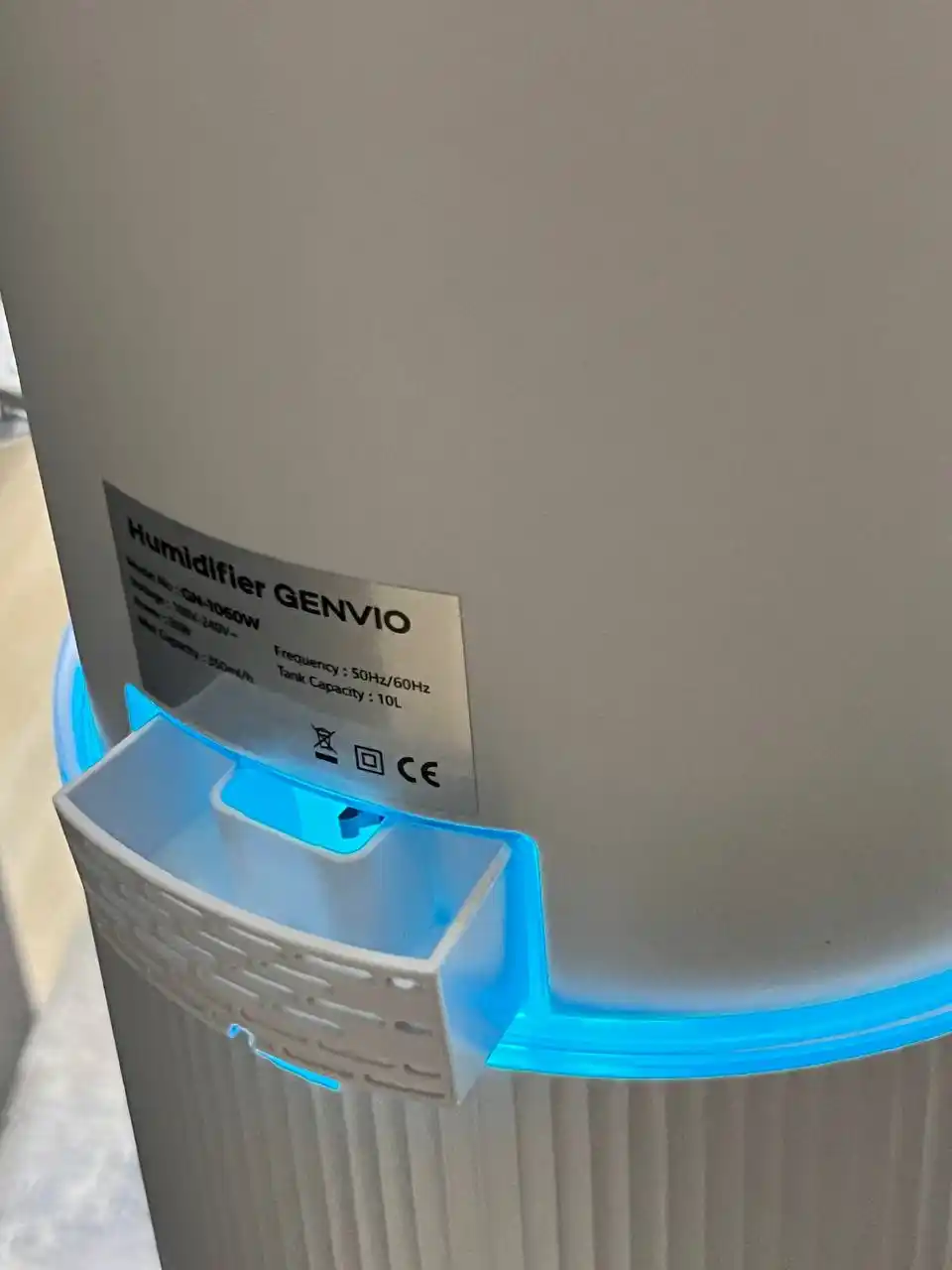 Havo namlagich GENVIO 10 l, aqlli boshqaruv va sterilizatsiya tizimi