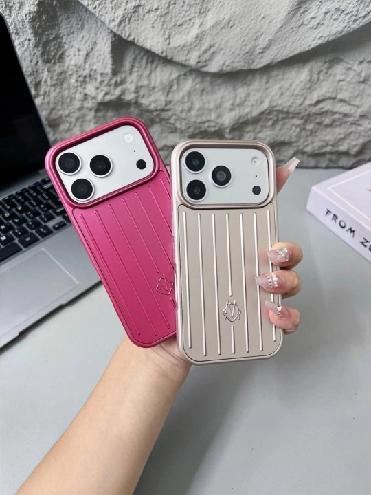 RIMOWA Chexol iPhone 14, 15, 16, 17, Pro, Max, Plus, Air, rangli