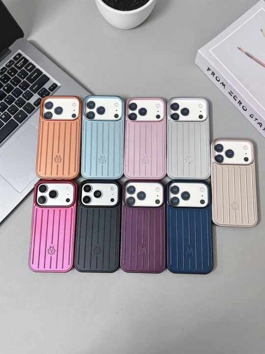 RIMOWA Chexol iPhone 14, 15, 16, 17, Pro, Max, Plus, Air, rangli