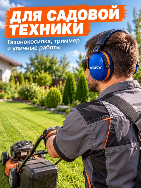 Наушники противошумные WADFOW (Вадфов, Вадвов) WEM3226, SNR 32 дБ, NRR 27 дБ