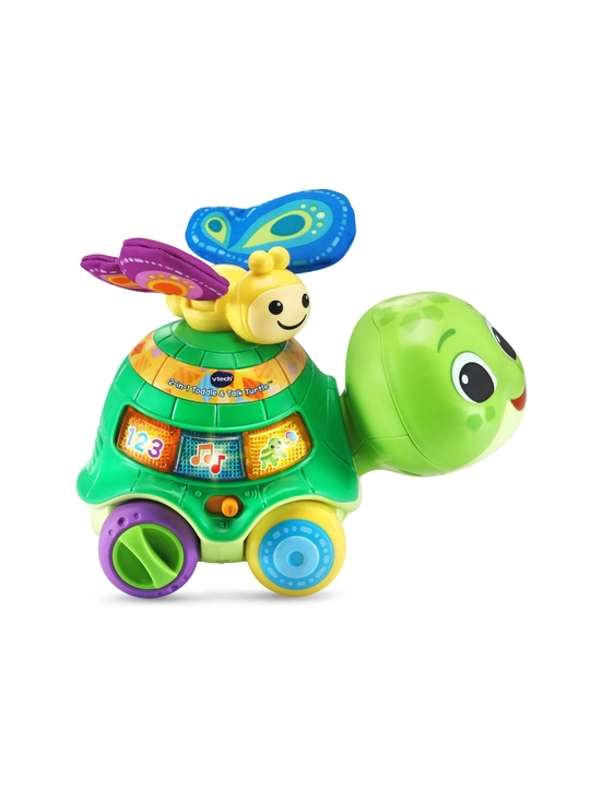 VTech Черепаха: толкай и изучай, интерактивная каталка для детей 12–36 мес