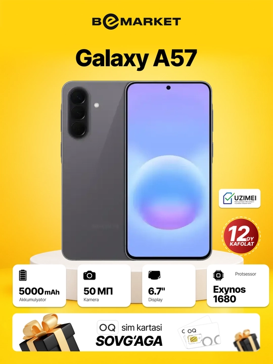 Smartfon Samsung Galaxy A57, SIM+eSIM | IMEI