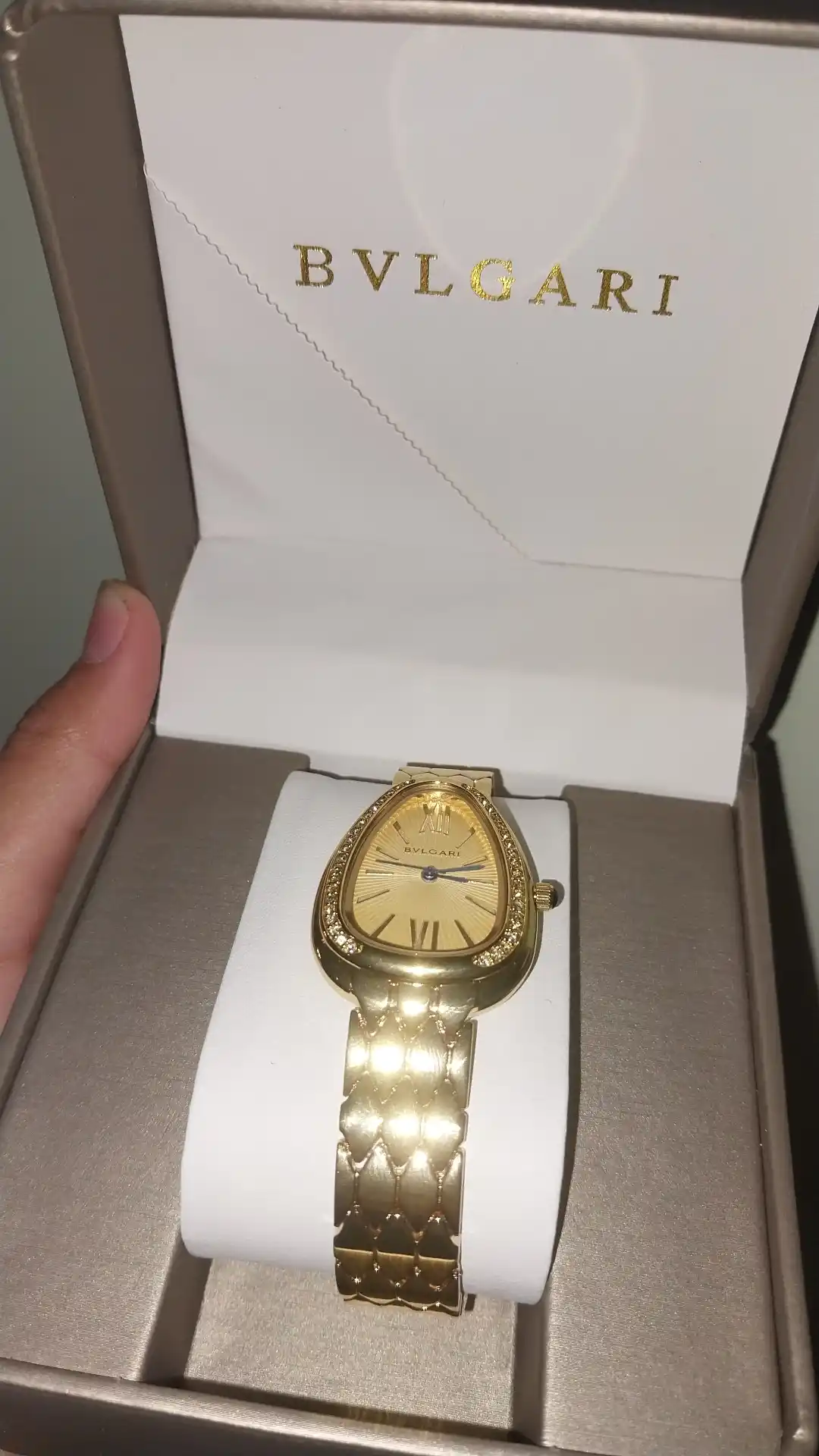 BVLGARI Serpenti uslubidagi ayollar soati