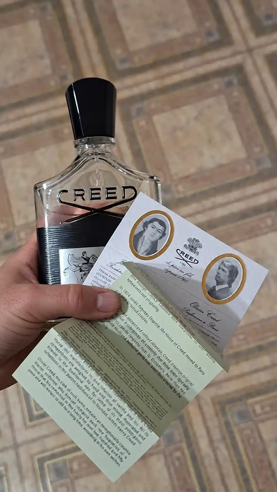 Creed Aventus, Absolu 12-24 часов стойкости