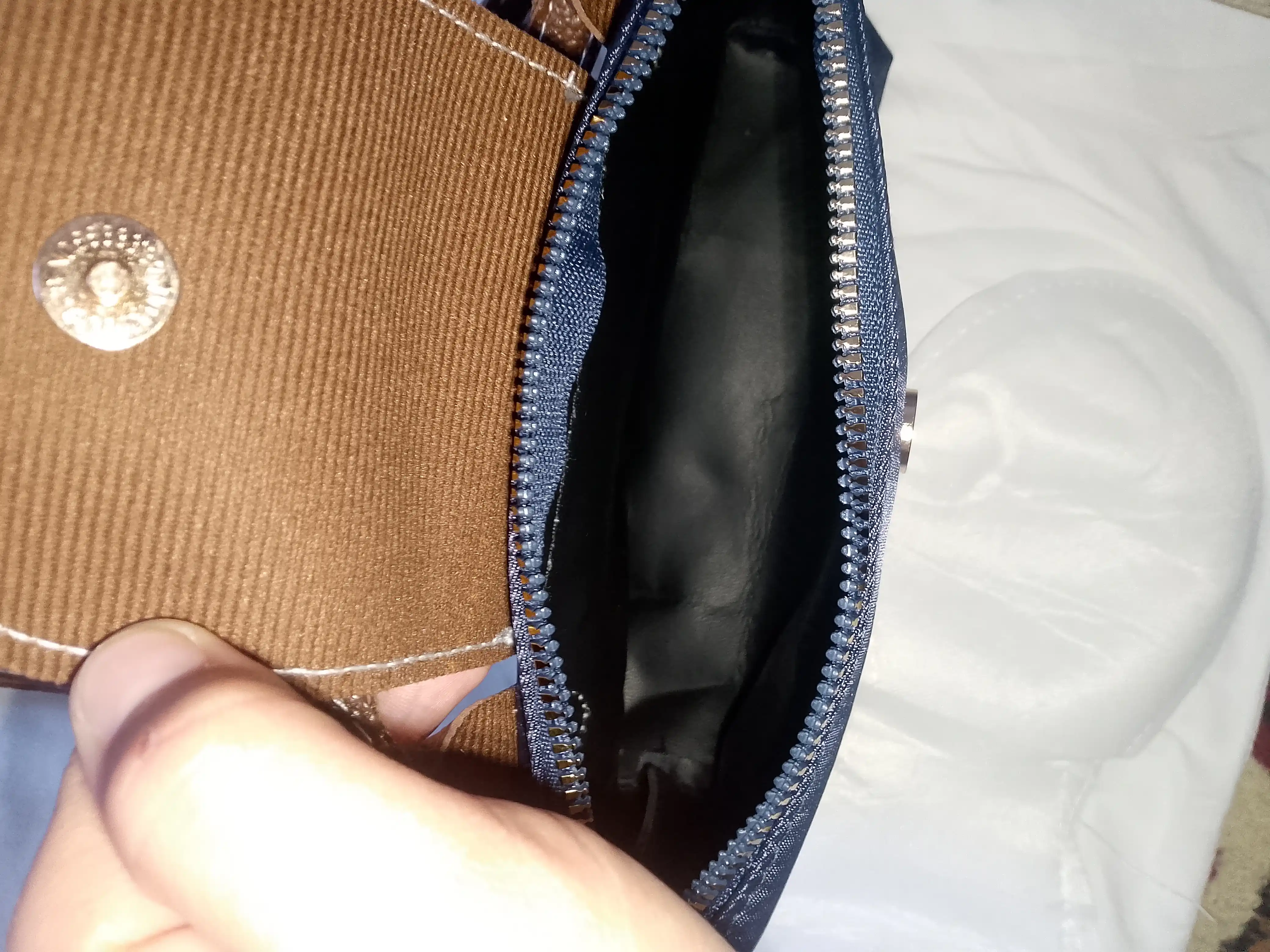 Ayollar uchun Longchamp uslubidagi eko-charmdan kichik kross-bodi sumkasi