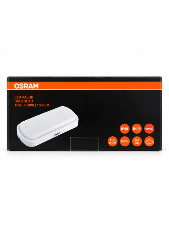 LED chiroq IP65 OSRAM Bulkhead to'rtburchak, namlikka chidamli, shift va devor uchun