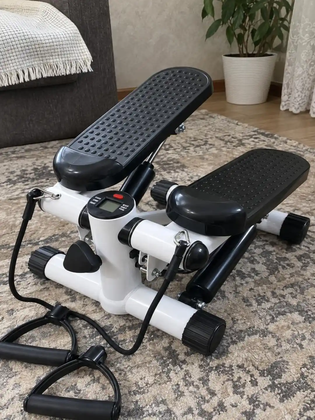 Uy uchun mini-stepper, ozish uchun kardio trenajyor