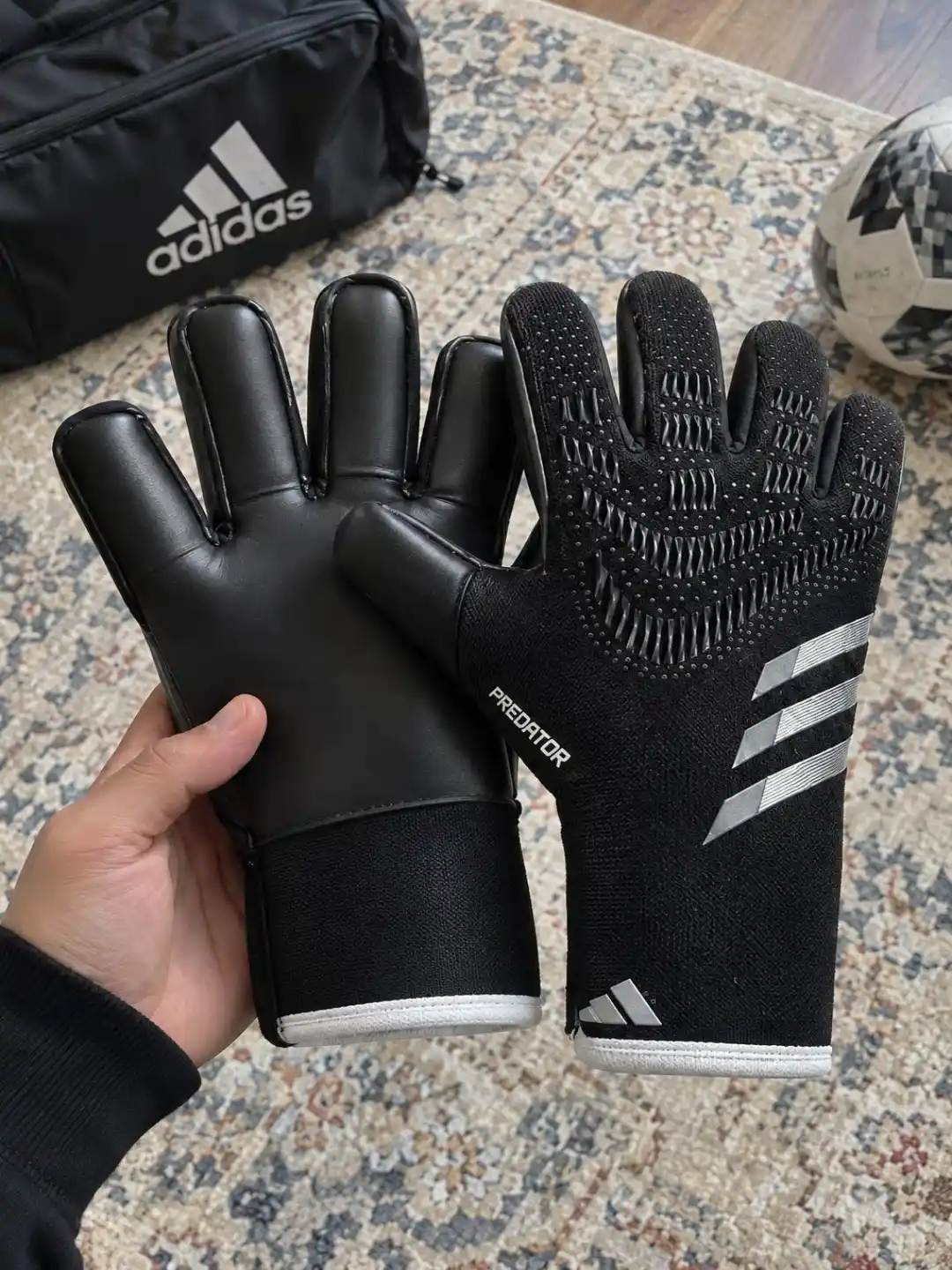 Darvozabon qo‘lqopi, futbol qo‘lqopi, darvozabon uchun qo‘lqop, lateks qo‘lqop