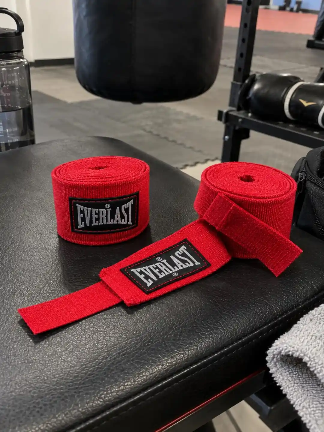 Боксерские бинты, хлопковые, с фиксацией запястья, для бокса и MMA